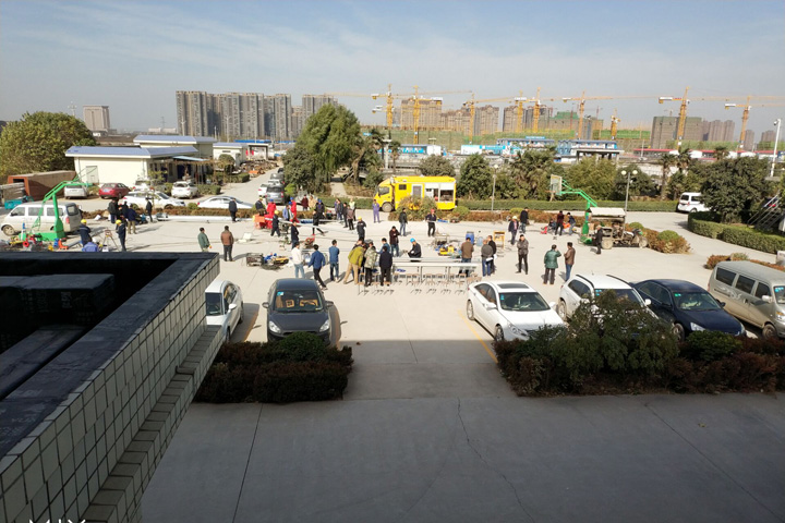 郑州市郑汴市政工程有限公司技术大比武